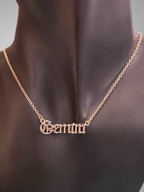 GEMINI NECKLACE